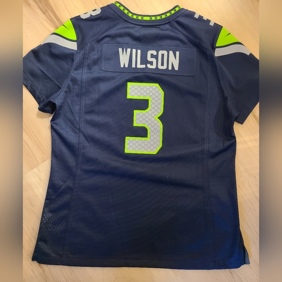 Seattle Seahawks Russell Wilson Women's Jersey - Picture 2 of 4